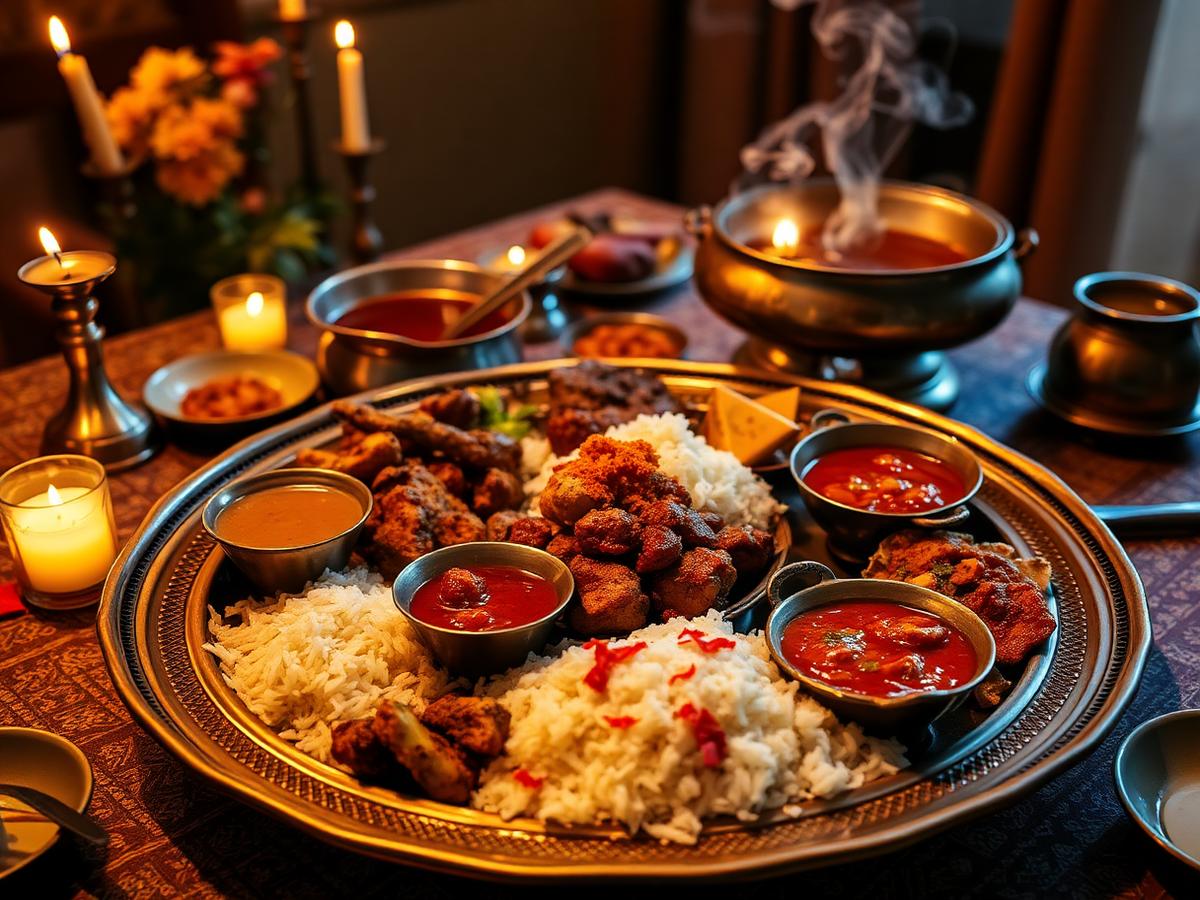 Trami for seven — Wazwan, downtown Srinagar